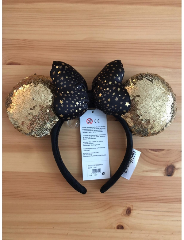 Disney park Minnie oortjes (goud)